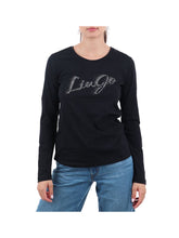 LIUJO DENIM Liu Jo T-Shirt Donna Nero Nero